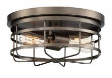 Designers Fountain 1264-SCB - Anson 13" 2-Light Flush Mount
