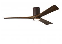 Matthews Fan Company IR3HLK-TB-WA-60 - Irene - 3HLK - Textured Bronze - Walnut Tone Blades - 60" Blades