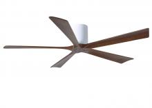 Matthews Fan Company IR5H-WH-WA-60 - Irene - 5H - White - Walnut Tone Blades - 60" Blades
