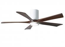 Matthews Fan Company IR5HLK-WH-WA-52 - Irene - 5HLK - White - Walnut Tone Blades - 52" Blades