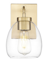 Acclaim Lighting IN40060BR - Dawes 6 in. Brass 1-Light Sconce With Clear Glass Globes