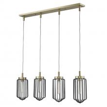 Acclaim Lighting IN31502AB - Reece 4-Light Aged Brass Island Pendant