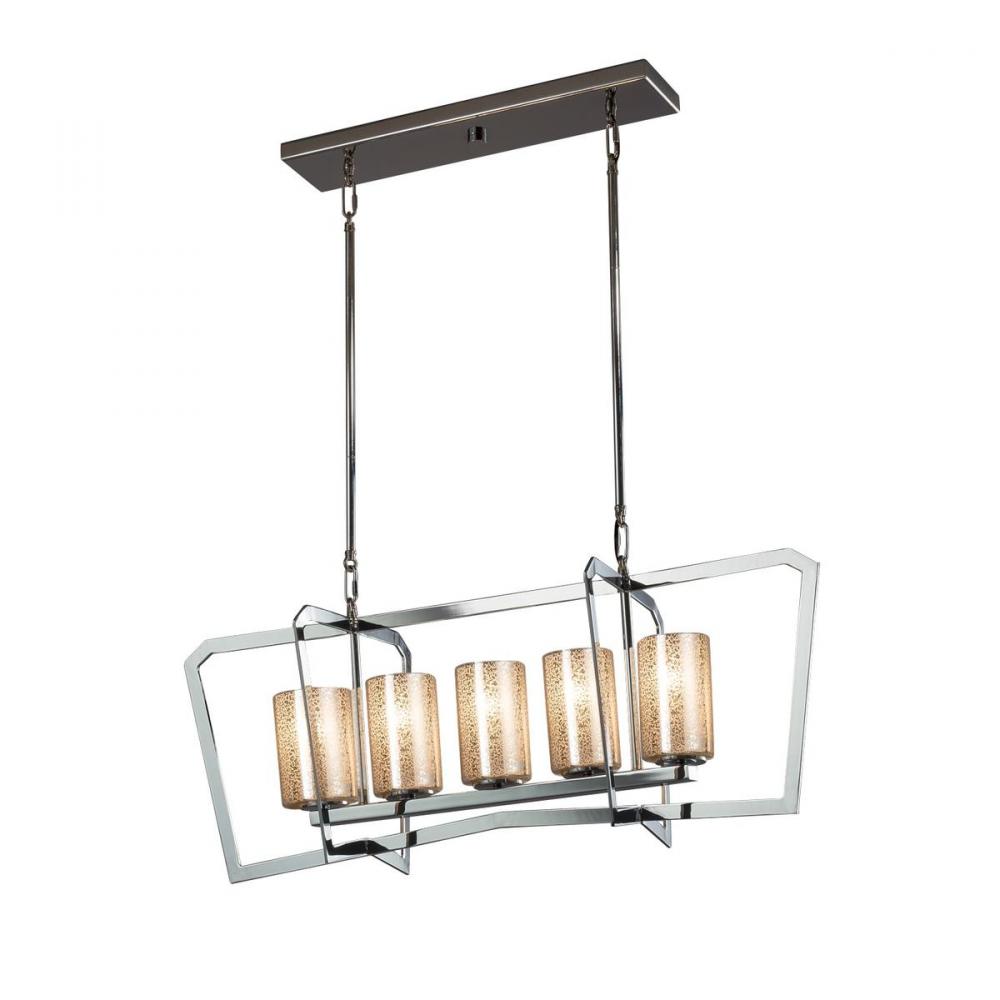 Aria 5-Light Island Intersecting Chandelier