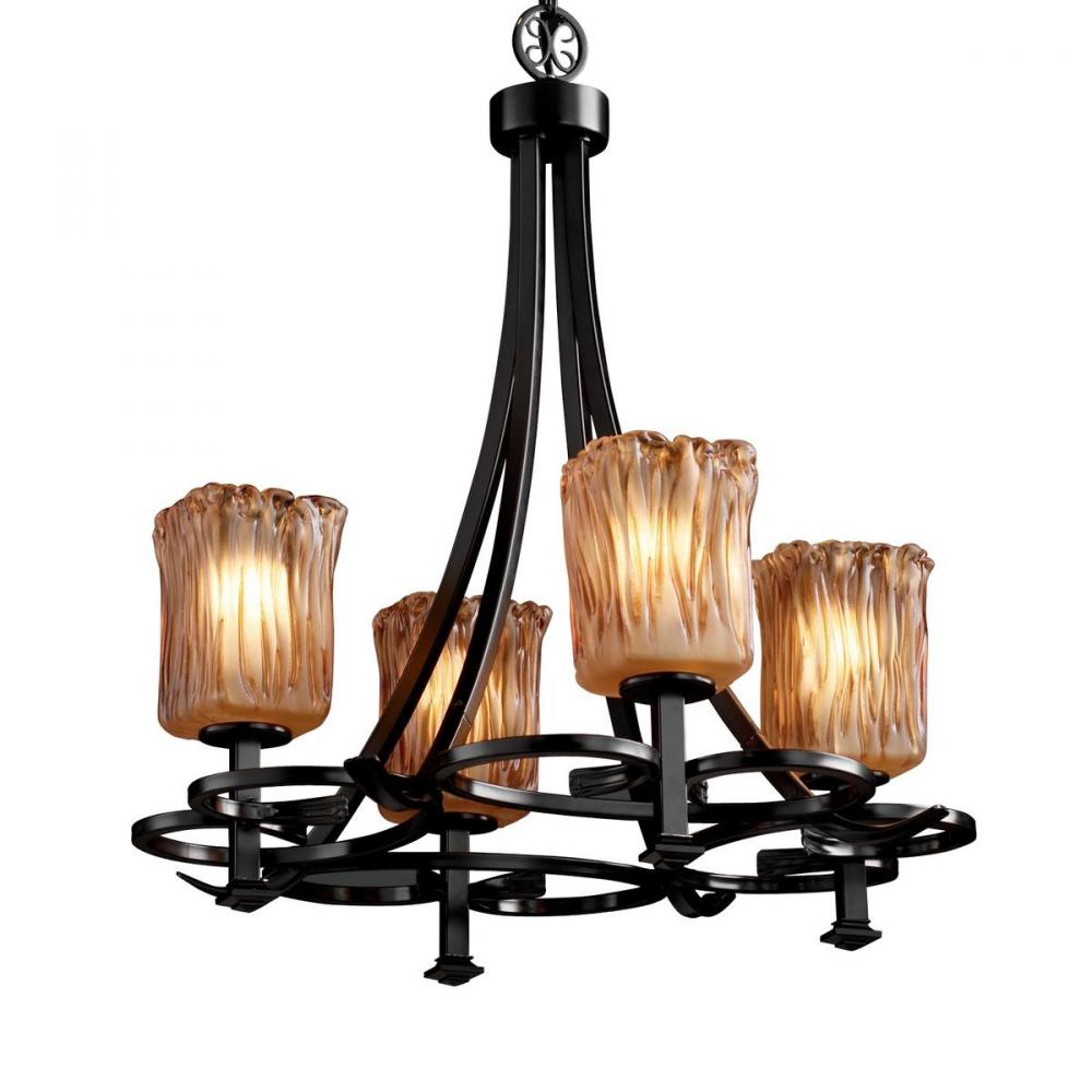 Arcadia 4-Uplight Chandelier