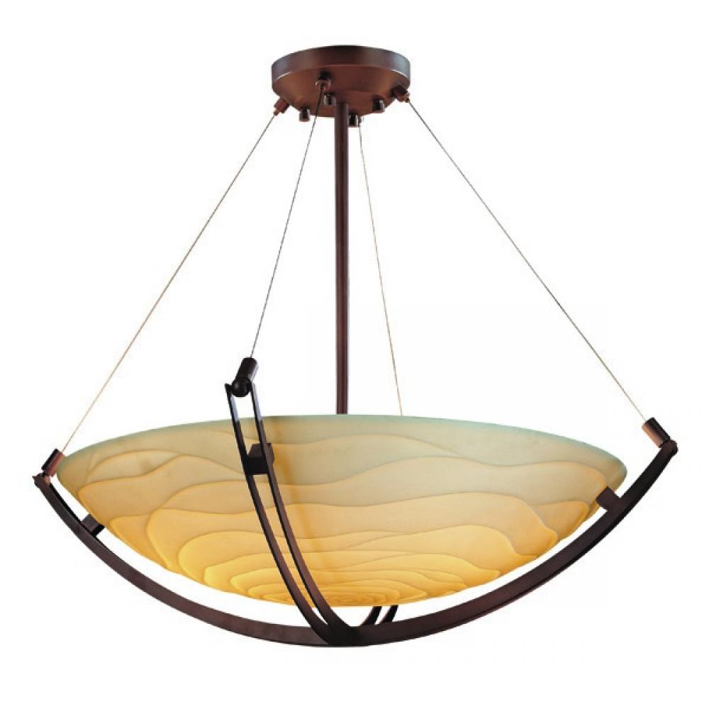 48" Pendant Bowl w/ Crossbar