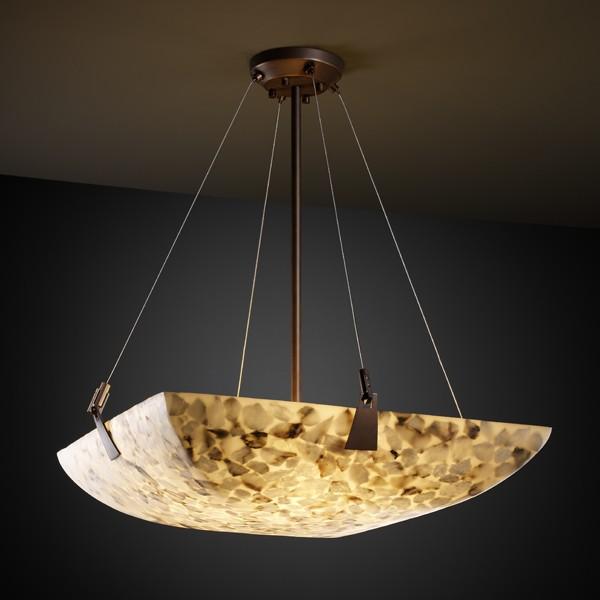 24" Pendant Bowl w/ Tapered Clips