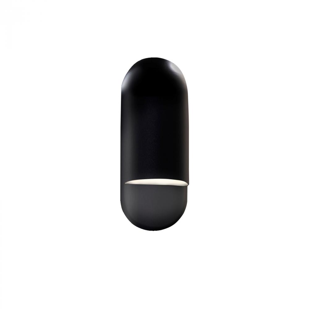 Small ADA Capsule Outdoor Wall Sconce