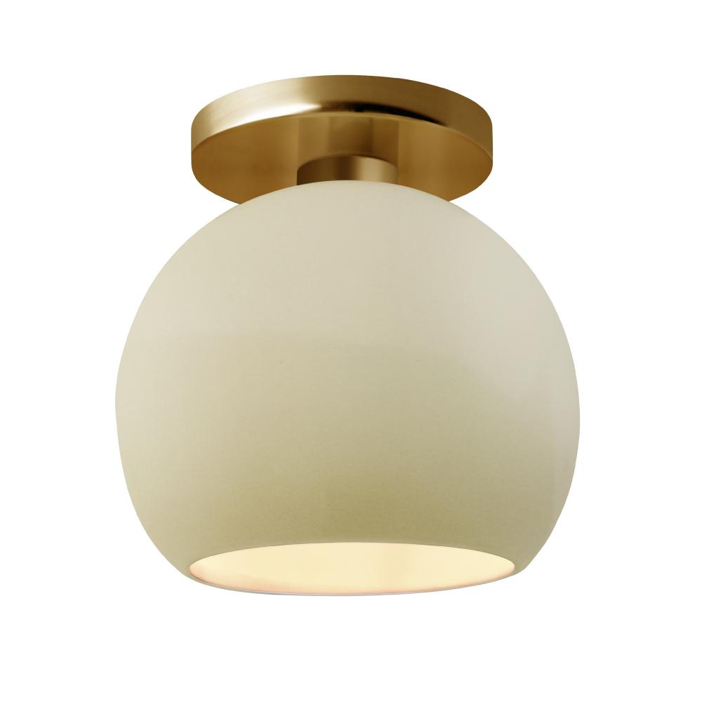 Medium Globe Semi-Flush