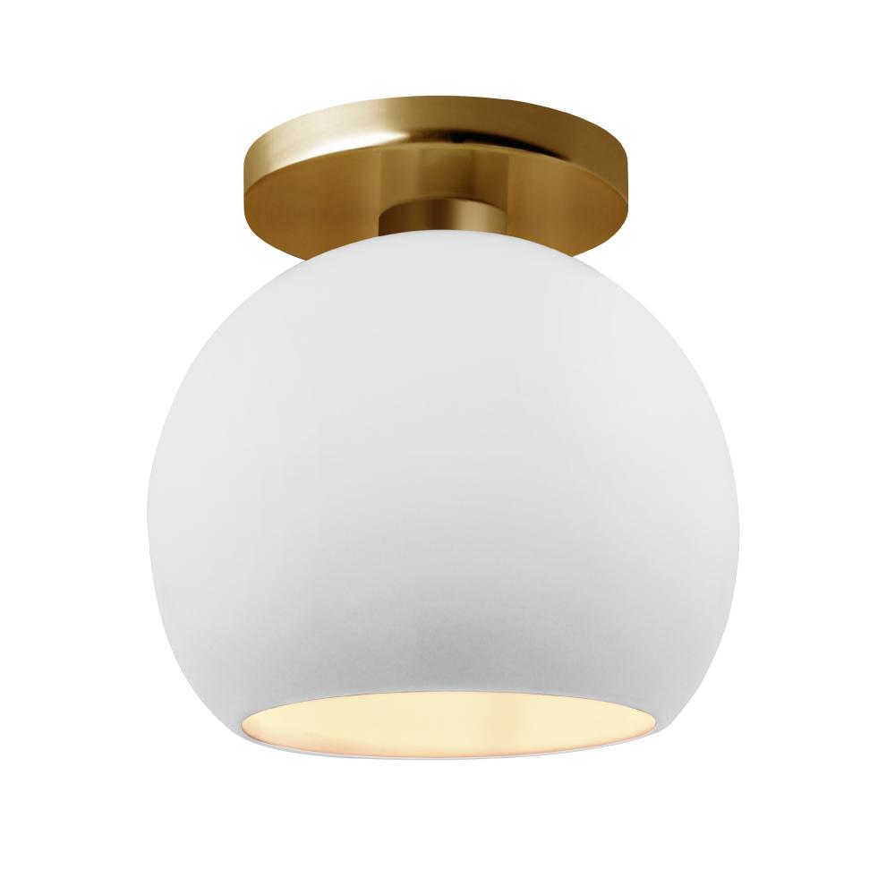 Medium Globe Semi-Flush