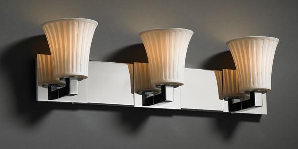 Modular 3-Uplight Bath Bar (Halogen)