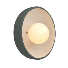 Justice Design Group CER-3050-PWGN - Flush Coupe ADA Wall Sconce