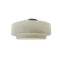 Justice Design Group CER-6360-CKC-NCKL - Small Tier Semi-Flush