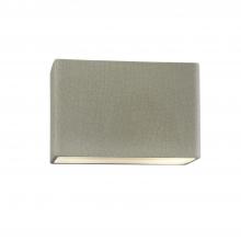 Justice Design Group CER-5650W-CKC - Large ADA Rectangle (Outdoor) Wall Sconce - Closed Top