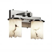 Justice Design Group FAL-8772-12-NCKL-LED2-1400 - Dakota 2-Light Straight-Bar LED Bath Bar