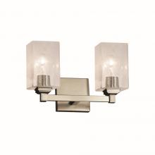 Justice Design Group FSN-8432-15-SEED-NCKL-LED2-1400 - Regency 2-Light LED Bath Bar