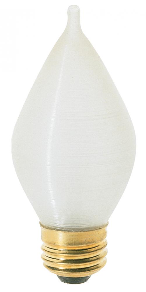 40 Watt C15 Incandescent; Spun White; 4000 Average rated hours; 316 Lumens; Medium base; 120 Volt