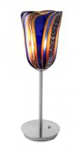 Oggetti Luce 18-927/COB - TABLE LAMP, AMORE FIORE, COBALT, SN