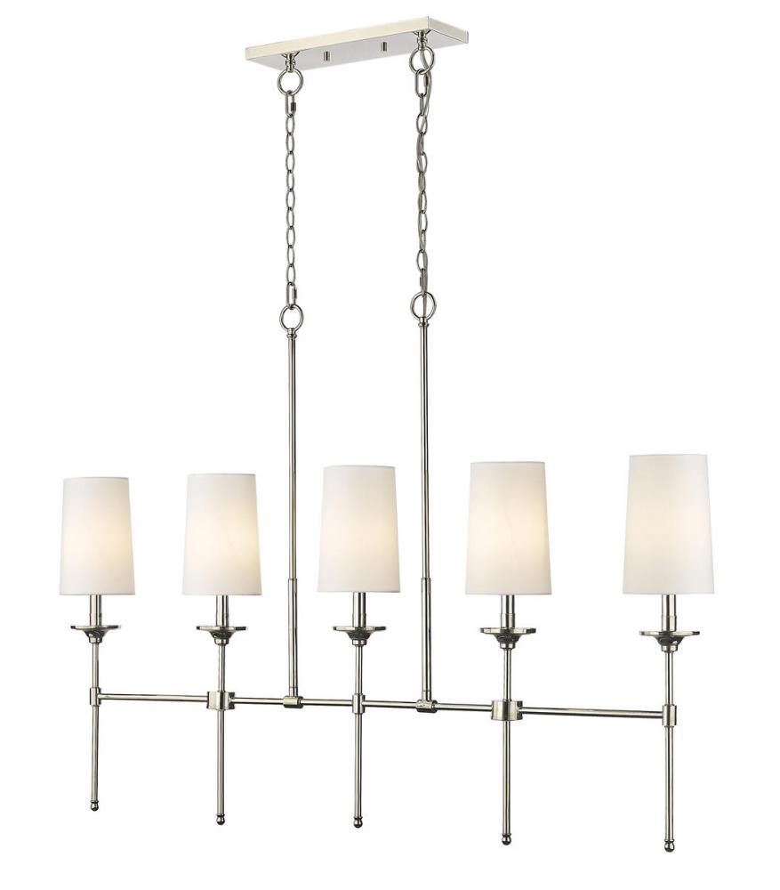 5 Light Linear Chandelier