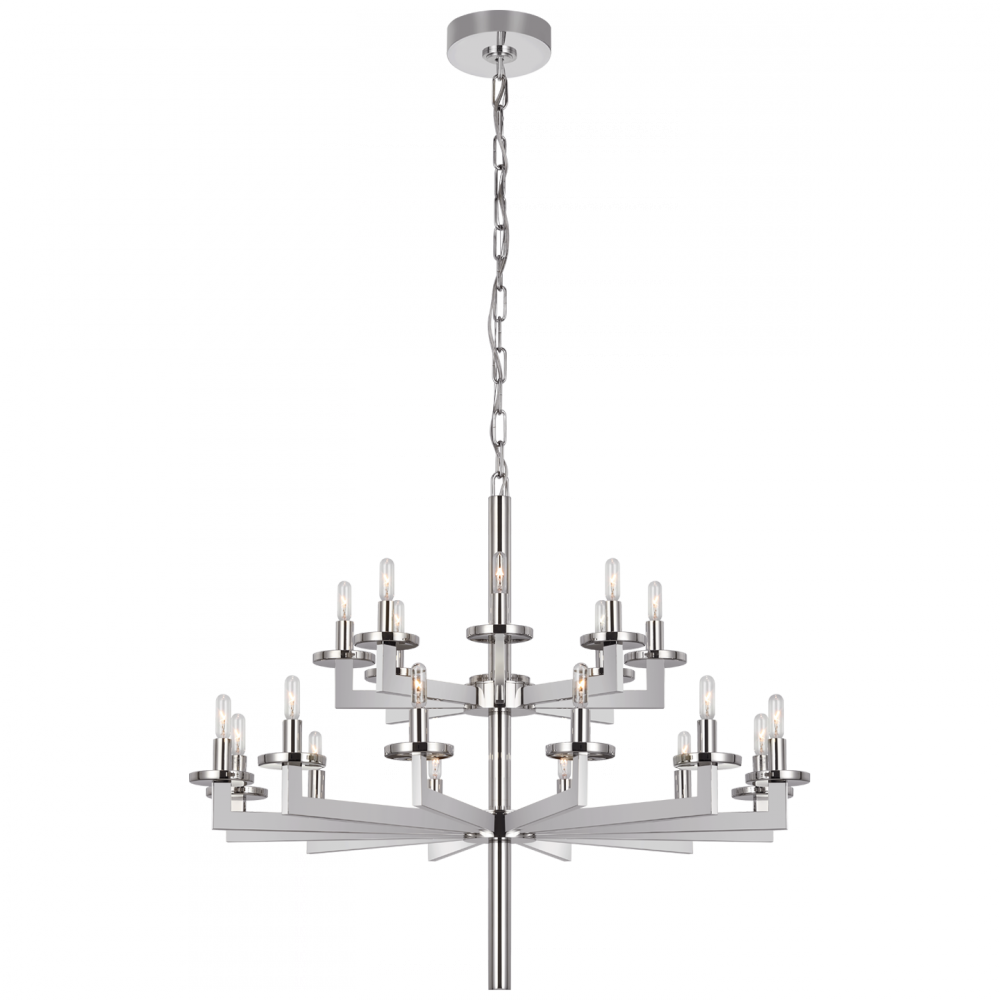 Liaison Double Tier Chandelier