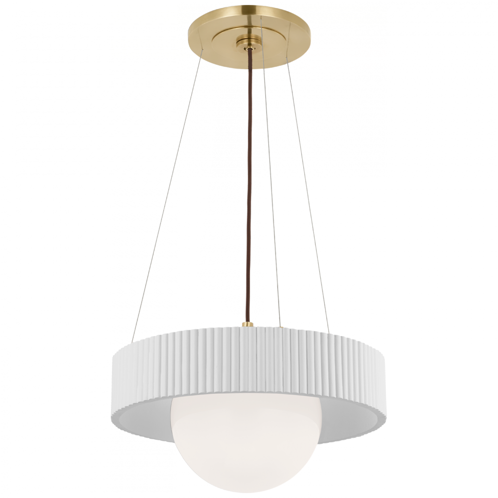 Arena 18" Ring and Globe Chandelier