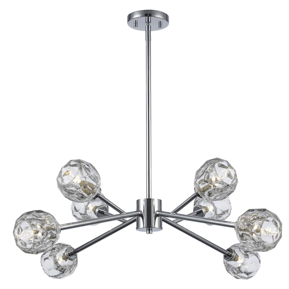 Sequoia Pendant Lights Polished Chrome