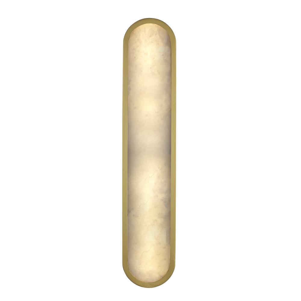 Minerva LED 24" Spanish Alabaster Wall Sconce