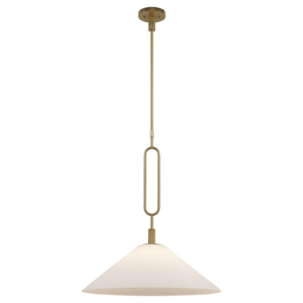 Lumidrop 1 - Light Modern Pendant with Opal Glass