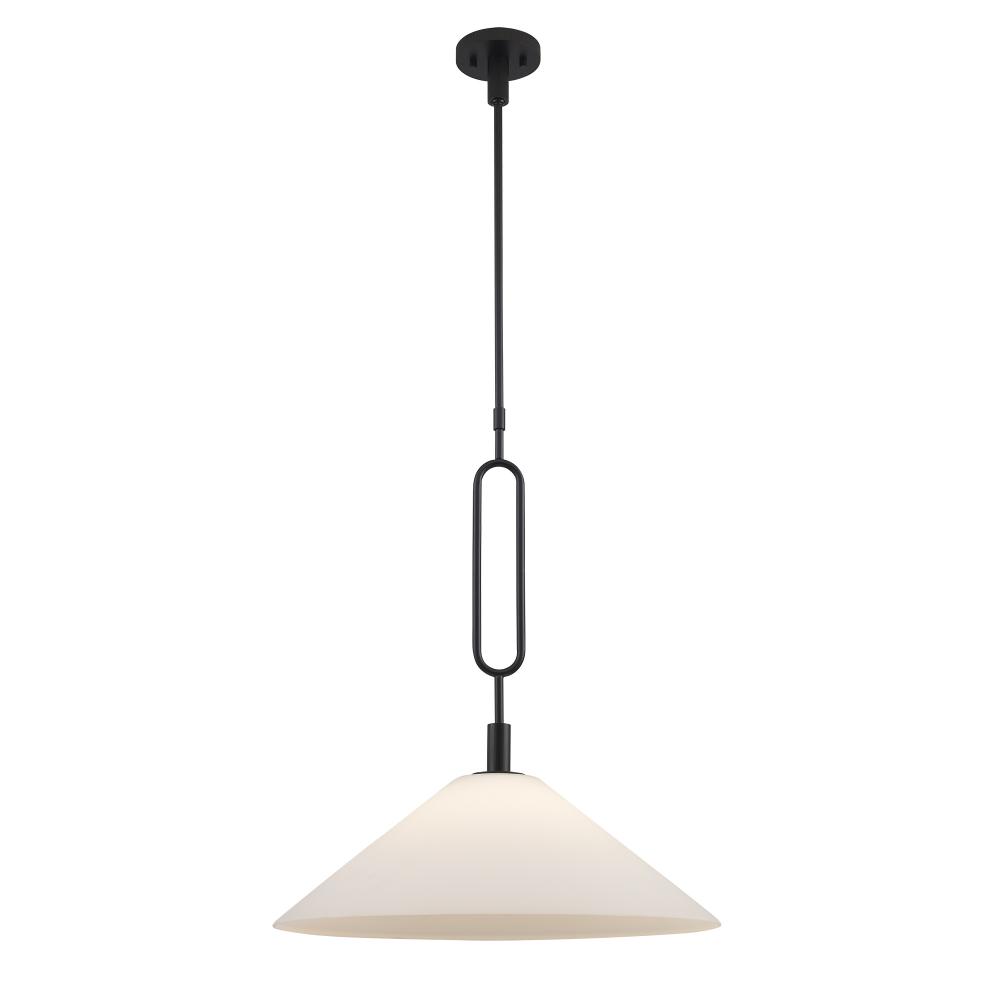 Lumidrop 1 - Light Modern Pendant with Opal Glass