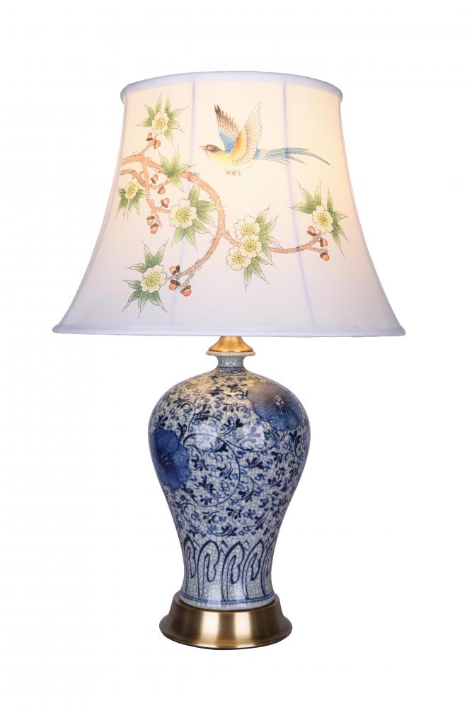 Table Lamp Blue& White