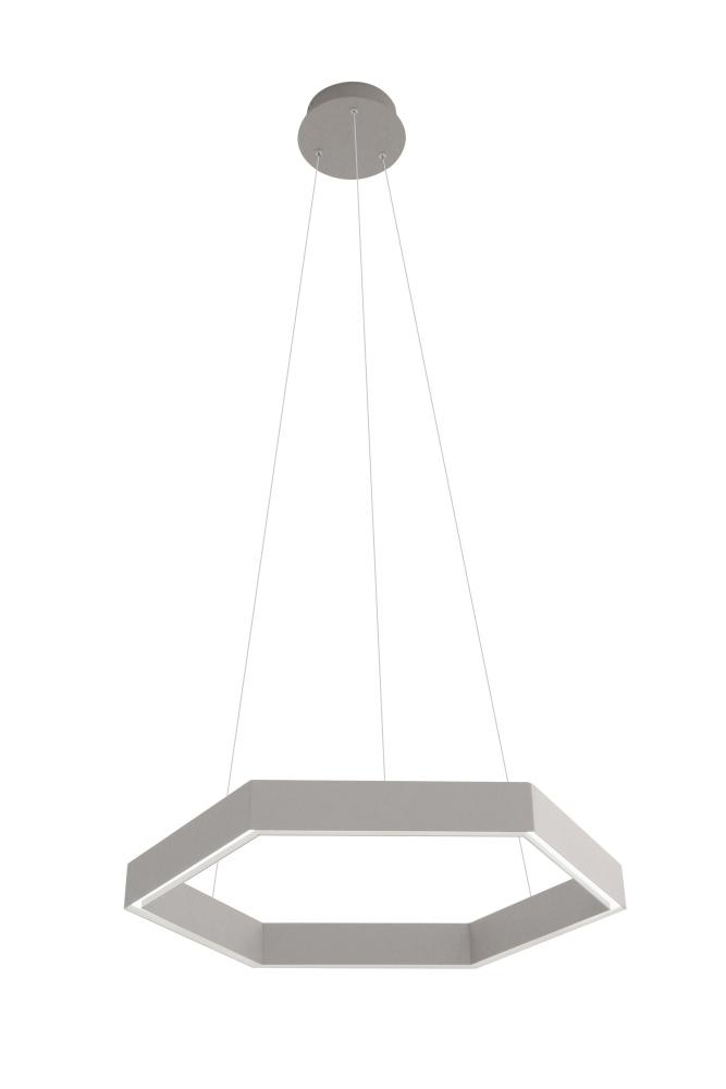 LED Chandelier Grey