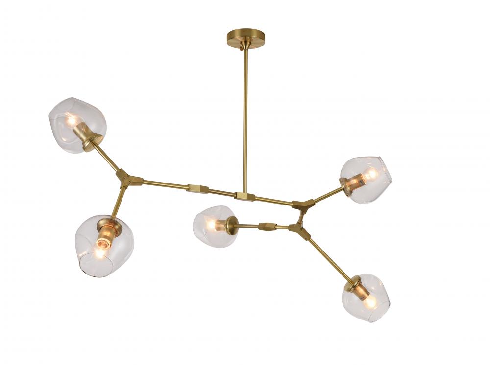 Chandelier Brass