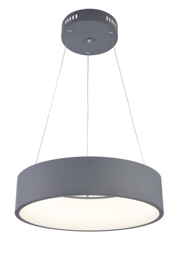 LED Chandelier Grey