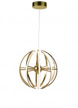 Bethel International TR07 - LED Chandelier Gold