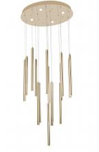 Bethel International TR17 - LED Chandelier Gold