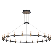 Eurofase 37045-012 - ALBANY-CHD-21LT-60IN-BRBM-WH