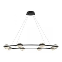 Eurofase 39309-013 - CIRCOLO-CHD-8LT-48IN-BK-CL