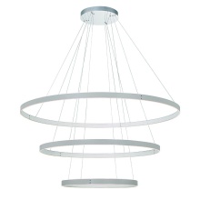 Eurofase 43900-039 - VERDURA-CHD-3LT-60IN-GR-WH