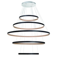 Eurofase 43901-012 - Verdura-Chd-5Lt-60In-Blk-Wh