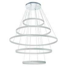Eurofase 43901-036 - VERDURA-CHD-5LT-60IN-GR-WH