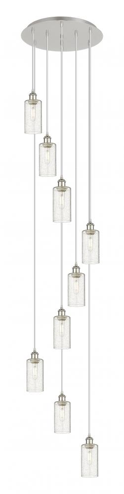 Crown Point - 9 Light - 19 inch - Polished Nickel - Multi Pendant