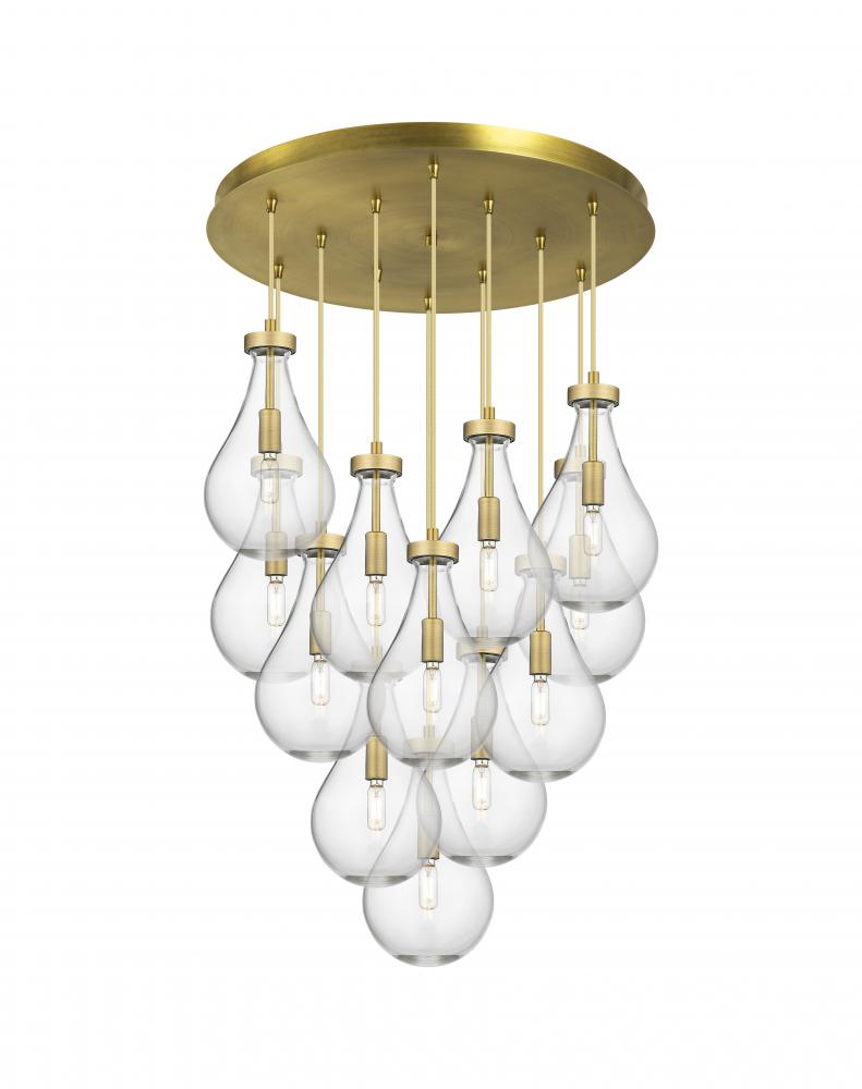 Owego - 12 Light - 24 inch - Brushed Champagne Bronze - Multi Pendant