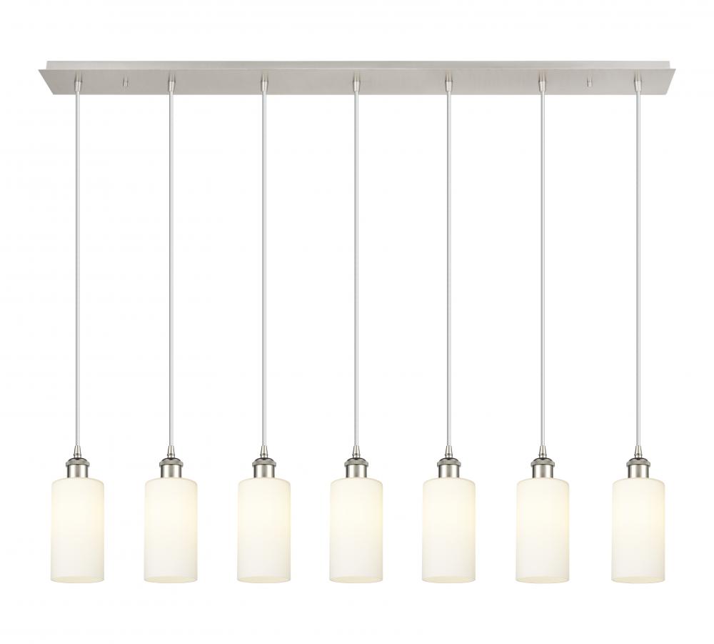 Crown Point - 7 Light - 49 inch - Polished Nickel - Linear Pendant