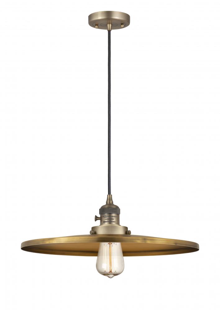 Appalachian - 1 Light - 16 inch - Oil Rubbed Bronze - Cord hung - Mini Pendant