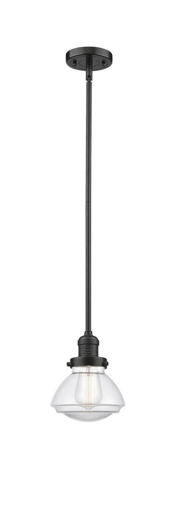 Olean - 1 Light - 7 inch - Oil Rubbed Bronze - Stem Hung - Mini Pendant