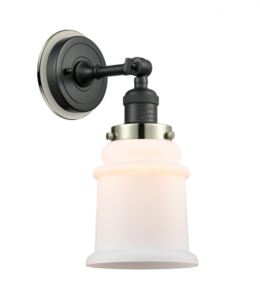 Canton - 1 Light - 7 inch - Matte Black - Sconce