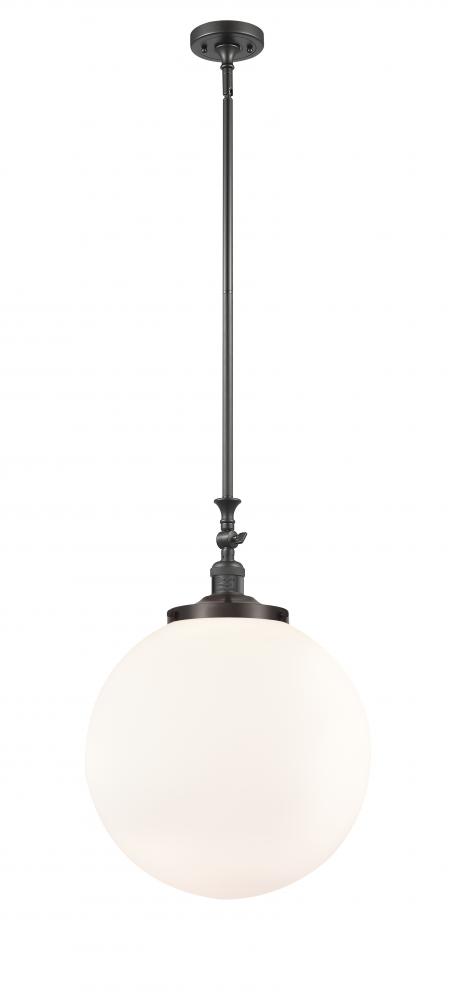 Beacon - 1 Light - 16 inch - Oil Rubbed Bronze - Stem Hung - Mini Pendant