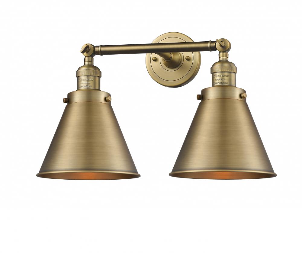 Appalachian - 2 Light - 18 inch - Brushed Brass - Bath Vanity Light