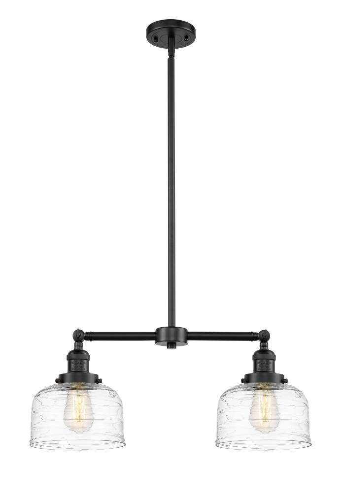 Bell - 2 Light - 21 inch - Oil Rubbed Bronze - Stem Hung - Island Light