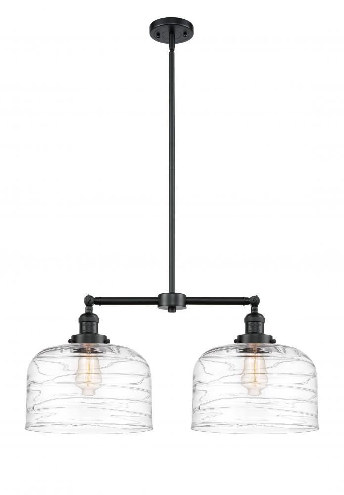 Bell - 2 Light - 21 inch - Oil Rubbed Bronze - Stem Hung - Island Light