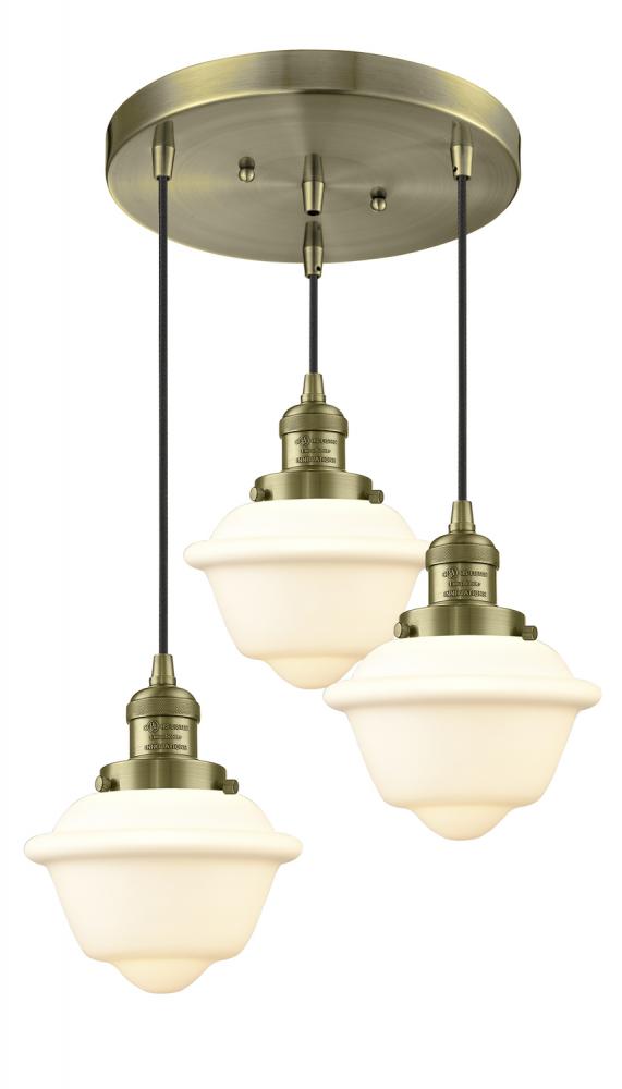 Small Oxford 3 Light Multi-Pendant